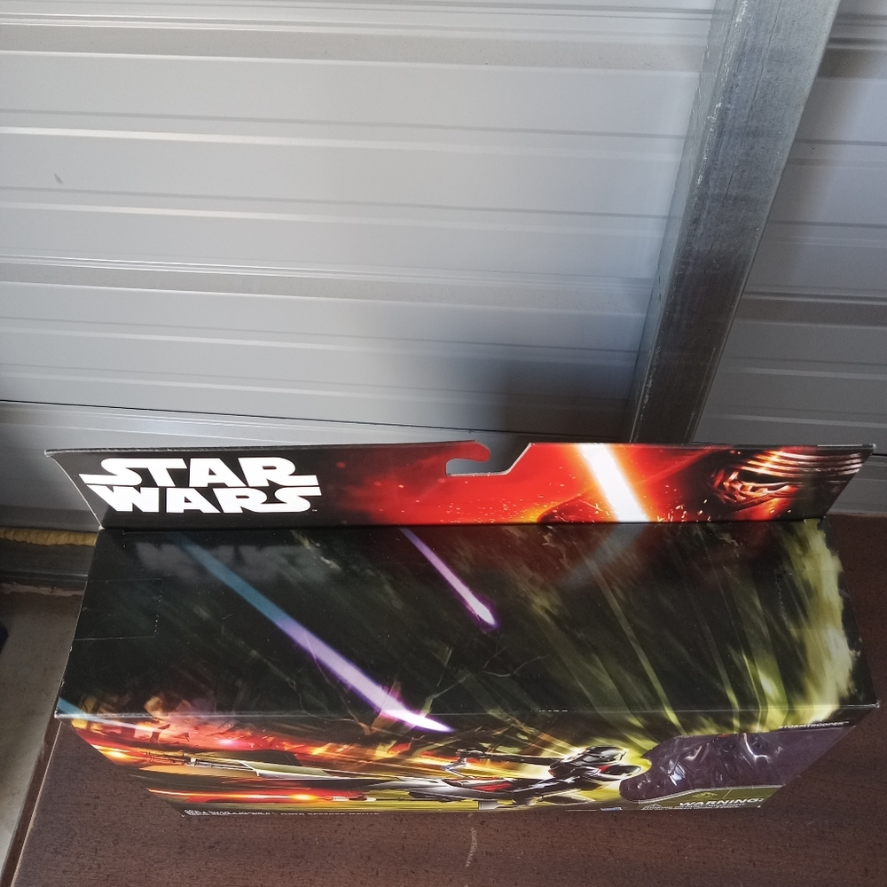 STAR WARS: *Elite Speeder Bike w/ Black Stormtrooper Pilot* 3.75" Figure - NEW - Picture 8 of 8